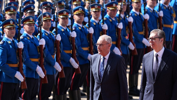 Parmelan stigao u Beograd